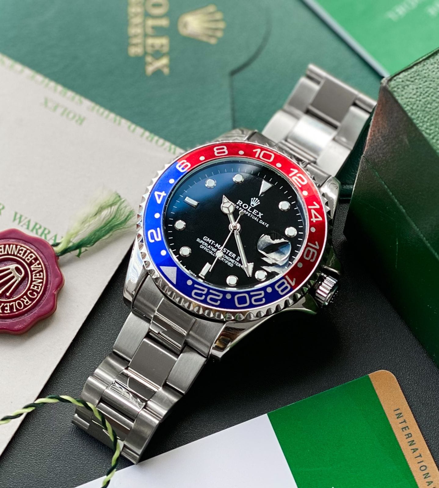 Rx GMT Master 2 Pepsi Bezel Edition For Men