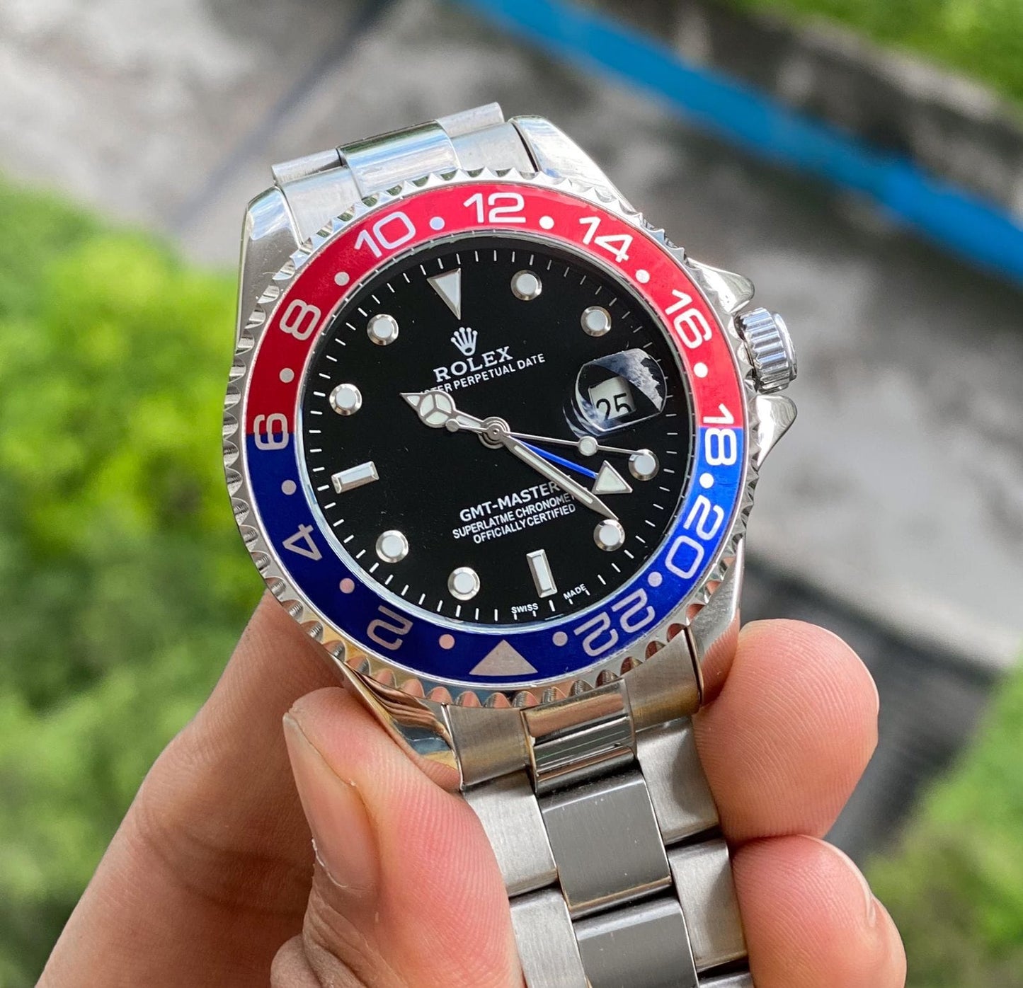 Rx GMT Master 2 Pepsi Bezel Edition For Men