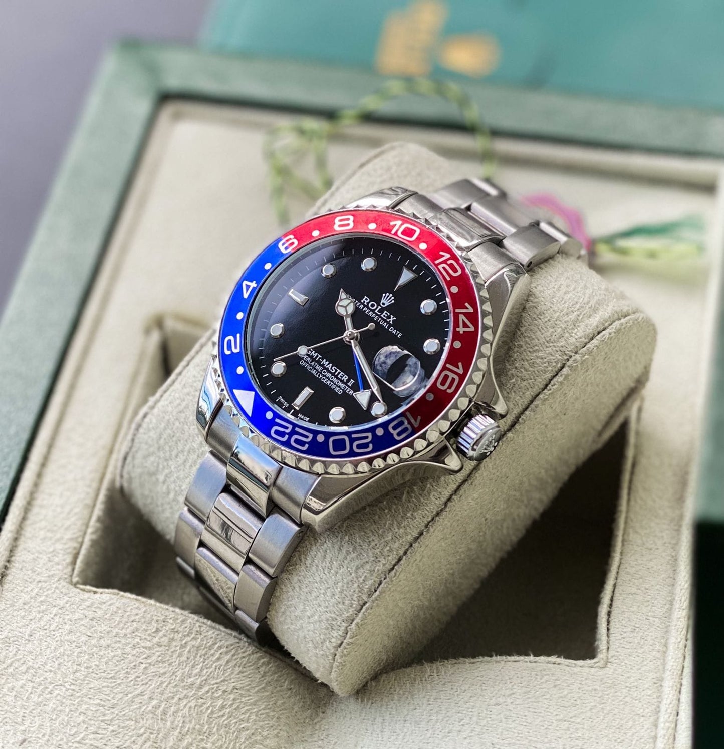 Rx GMT Master 2 Pepsi Bezel Edition For Men