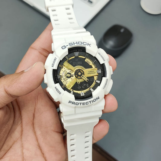 GS GA 110 White Gold Collection For Men