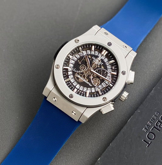 HB  Blue Fibre Strap Collection For Men