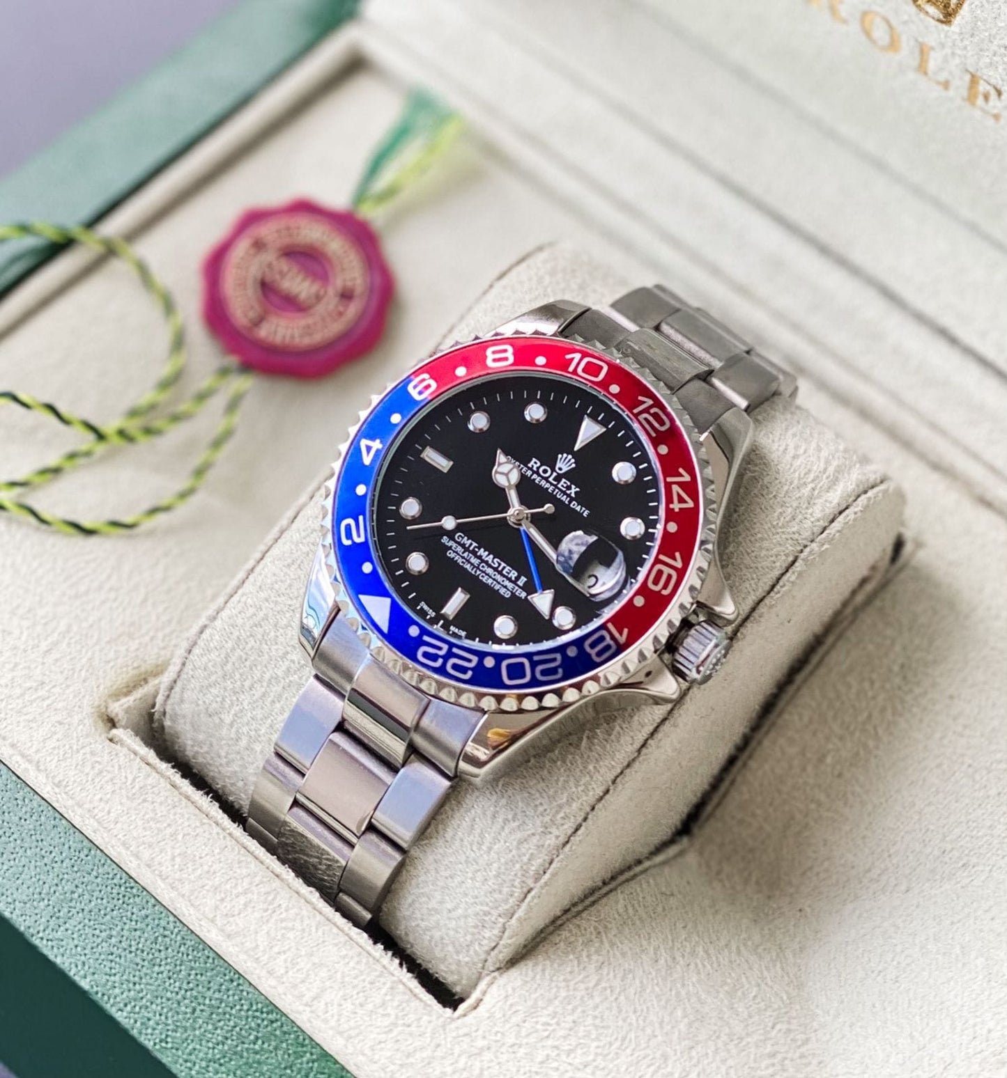 Rx GMT Master 2 Pepsi Bezel Edition For Men