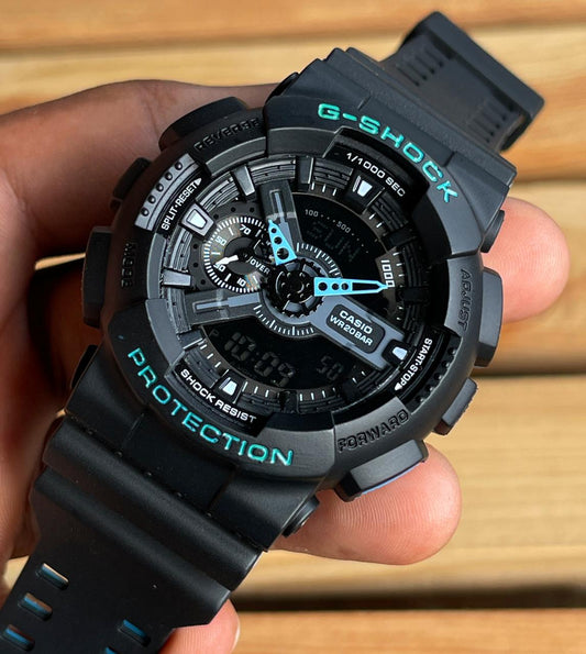 GS Ga 110 1b Black Blue Edition For Men