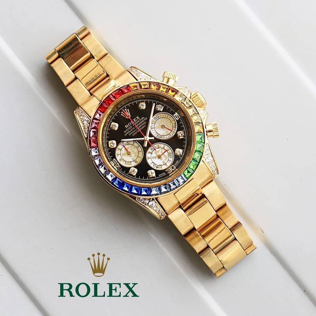 Rx Daytona Rainbow Gold Collection For Men